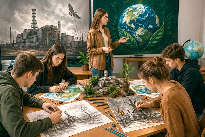 Засідання екологічного клубу до Дня Землі: 40 років пам’яті про Чорнобиль