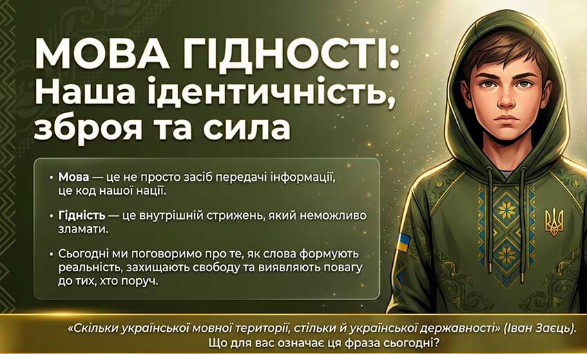 Зберегти гідність у кожному слові