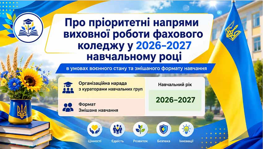 Організаційна нарада з кураторами навчальних груп